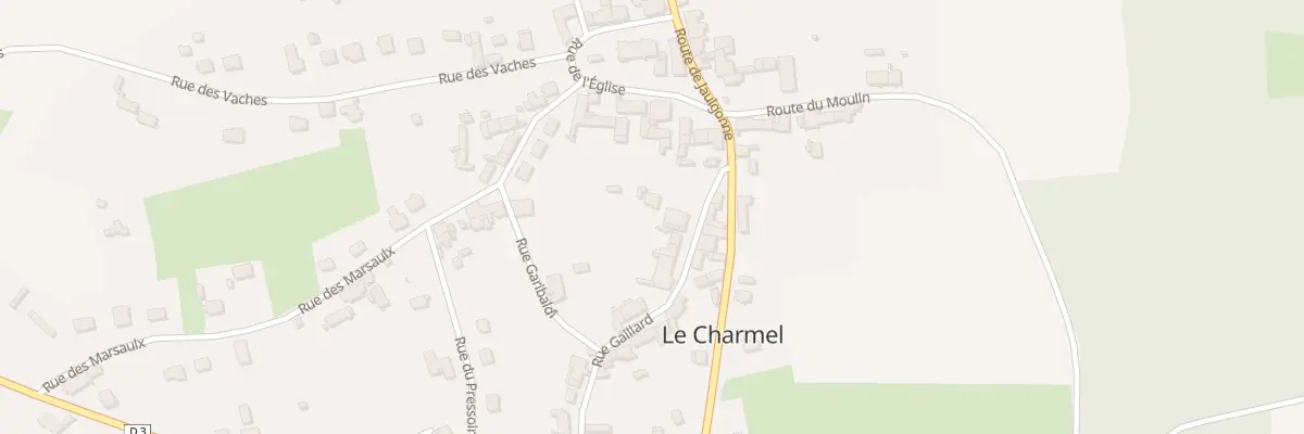 Plan du 2 Rue Gaillard au Charmel