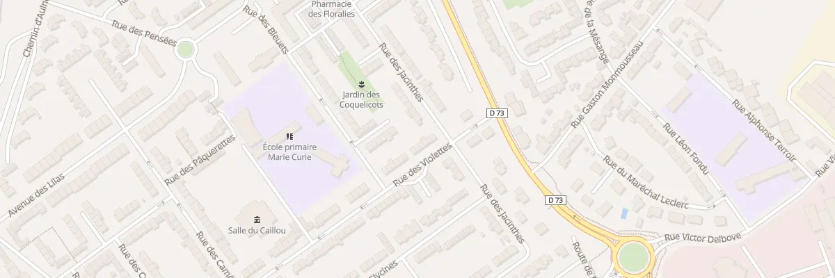 Plan du 8 Rue Violettes à Marly