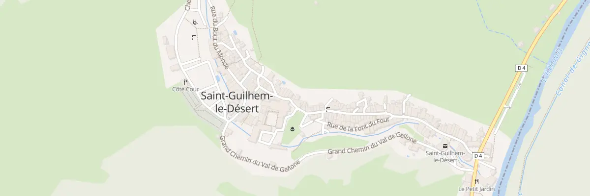 Plan du 10 Rue Cor de Nostra Dona à Saint-Guilhem-le-Désert
