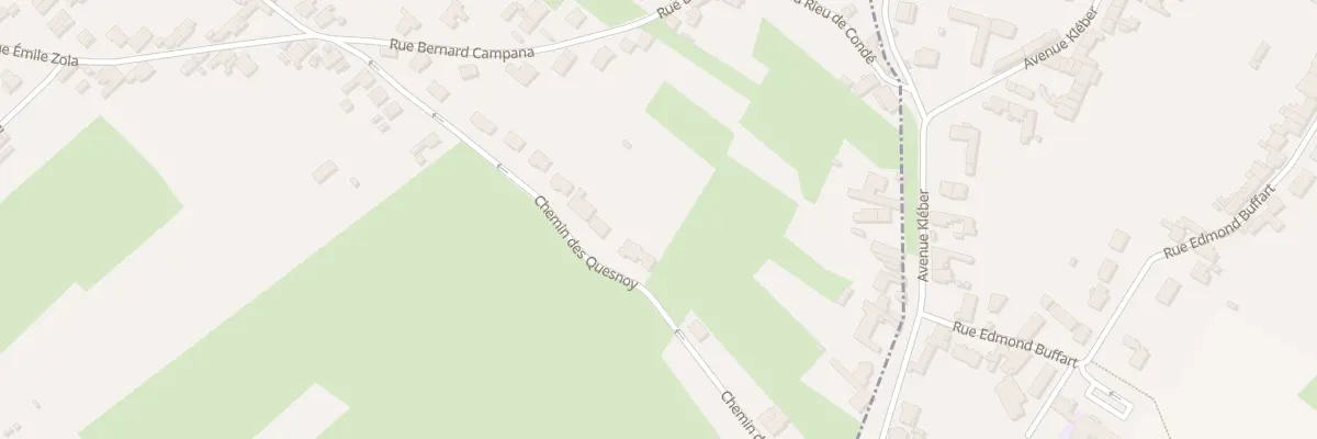 Plan du 17 Che des Quesnoy à Hergnies