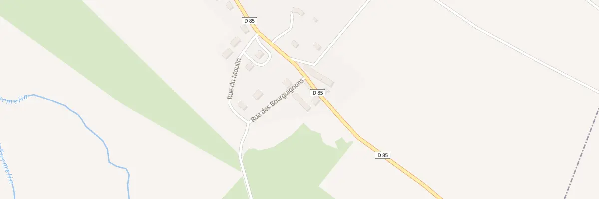 Plan du 3 Rue des Bourguignons à Monthurel