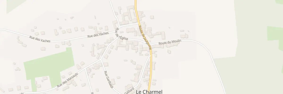 Plan du 5 Rue de l’Eglise au Charmel