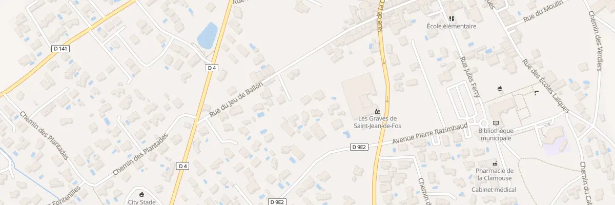Plan du 19T Rue du Jeu de Ballon à Saint-Jean-de-Fos