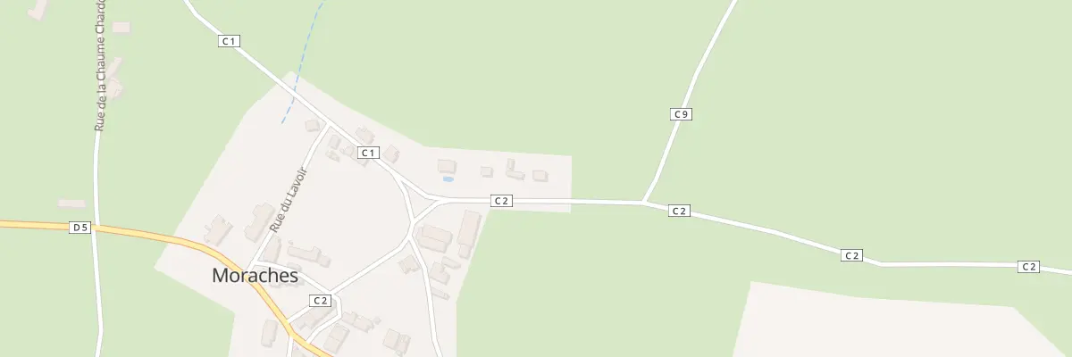 Plan du 128 Les Grands Brioux à Moraches