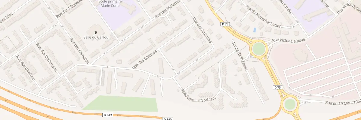 Plan du 20 Rue des Narcisses à Marly