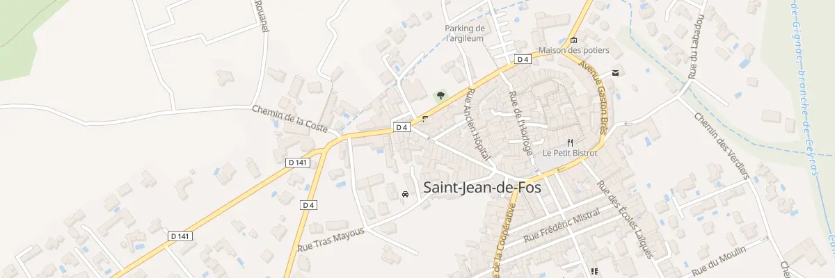 Plan du 37 Rue du Caminol à Saint-Jean-de-Fos