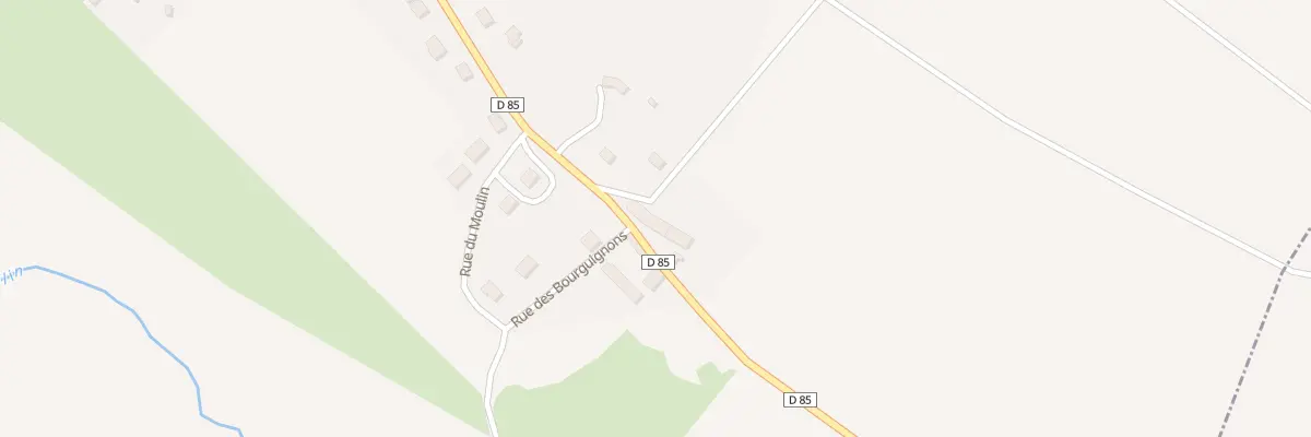 Plan du 5056 Le Clos Damery à Monthurel