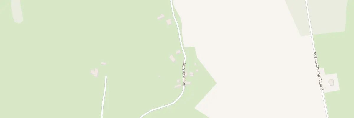 Plan du 5 Rte de Cras à Rouy