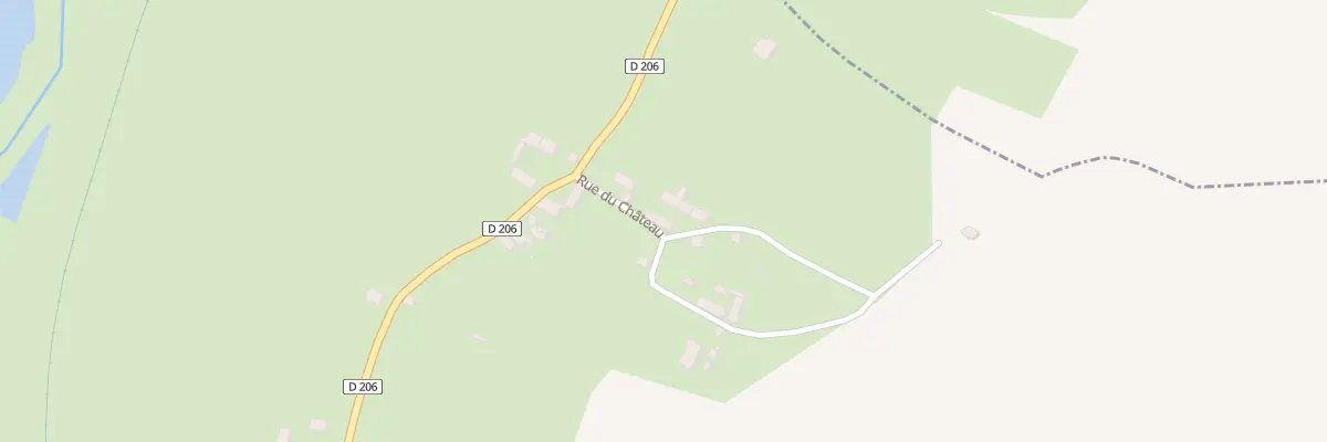 Plan du 5 Rue du Château à Montlevon