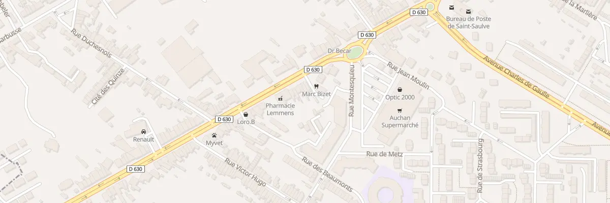 Plan du 99 Rue Jean Jaurès à Saint-Saulve
