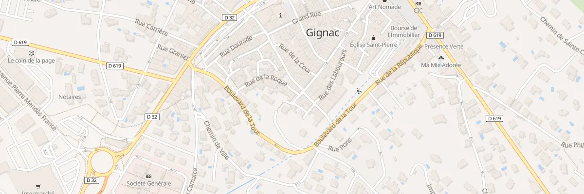 Plan du 4 Pl de la Citadelle à Gignac