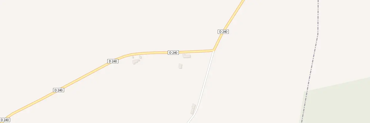 Plan du 2 Le Tremblay à Cossaye