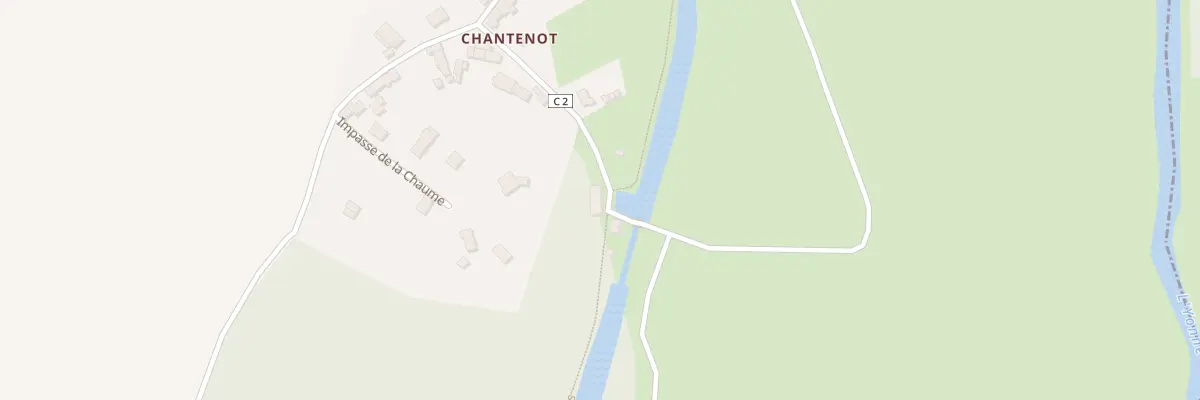 Plan du 8 Rue du Lac à Chevroches