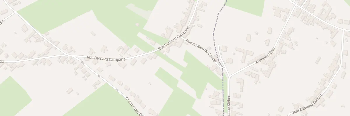 Plan du 24 Rue Bernard Campana à Hergnies
