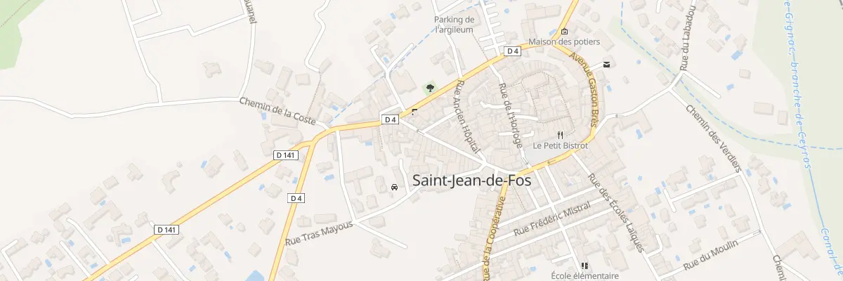 Plan du 31 Rue du Caminol à Saint-Jean-de-Fos