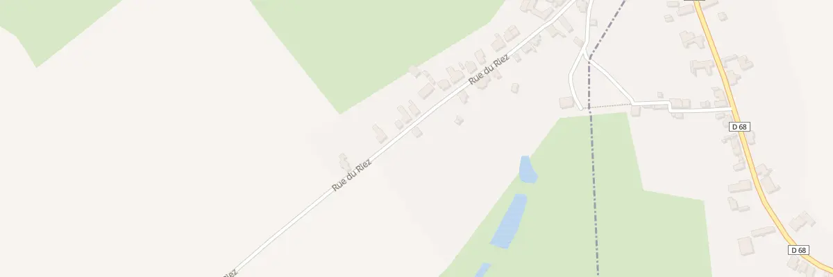 Plan du 25 Rue du Riez à Mennevret