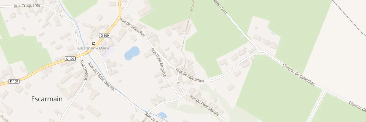 Plan du 37 Rue de Salesches à Escarmain