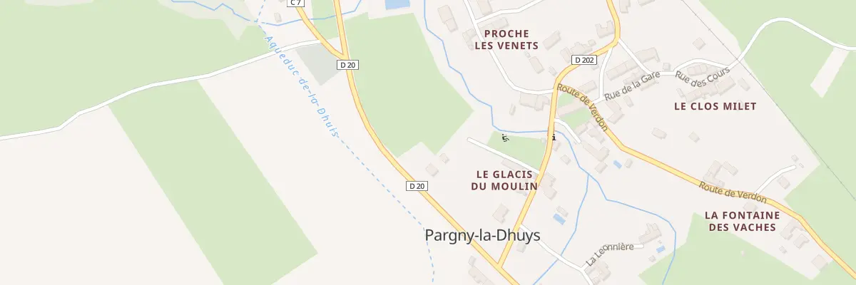 Plan du 2 Rue des Sources à Pargny-la-Dhuys