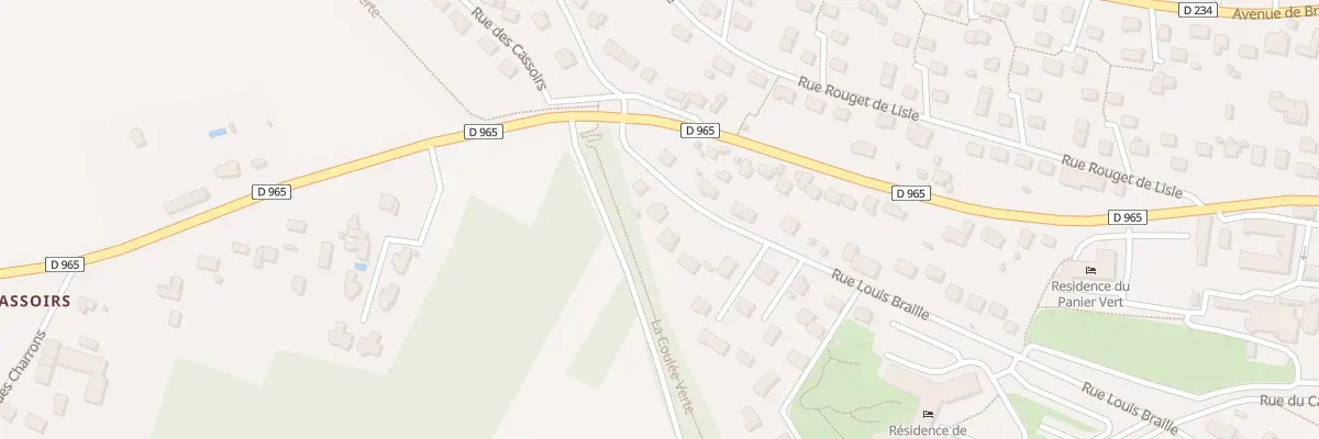 Plan du 73 Rue Louis Braille à Auxerre
