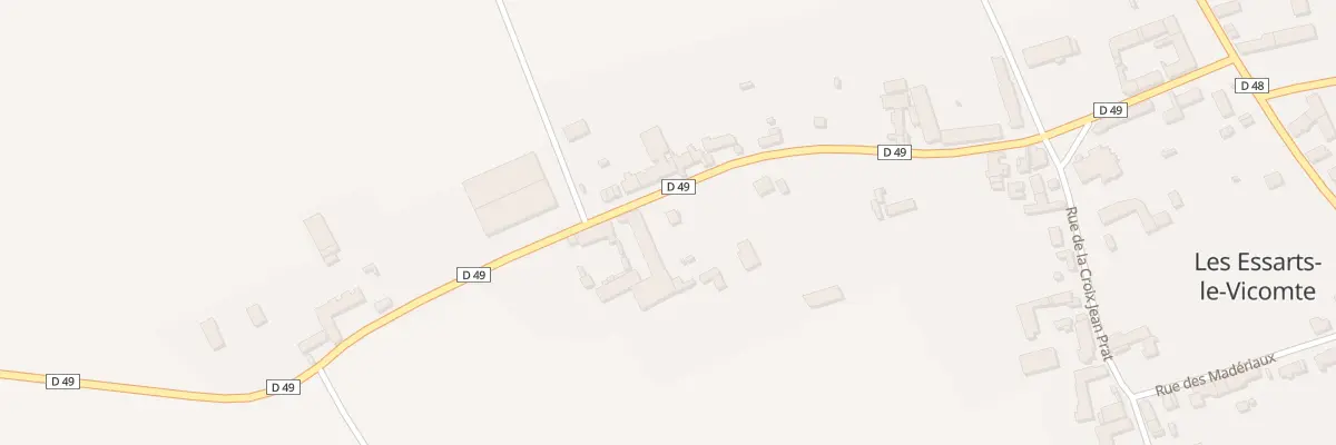 Plan du 2 Chem des Louans aux Essarts-le-Vicomte