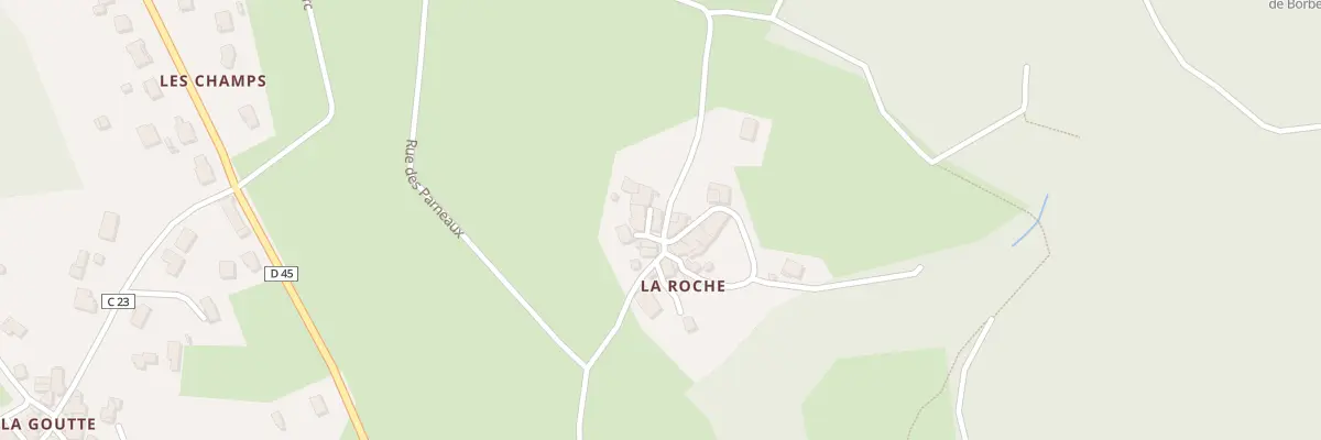 Plan du 9002 La Roche à Thiers