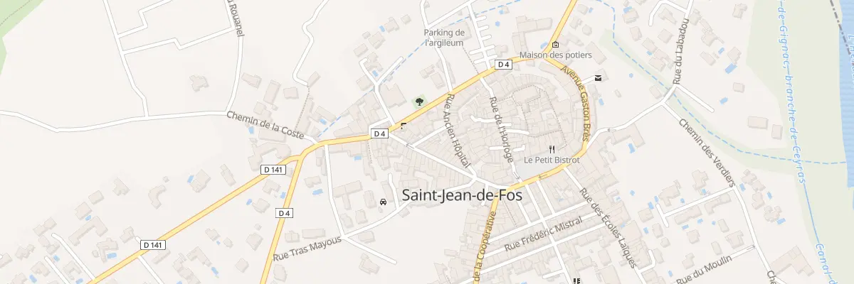 Plan du 28 Rue du Caminol à Saint-Jean-de-Fos