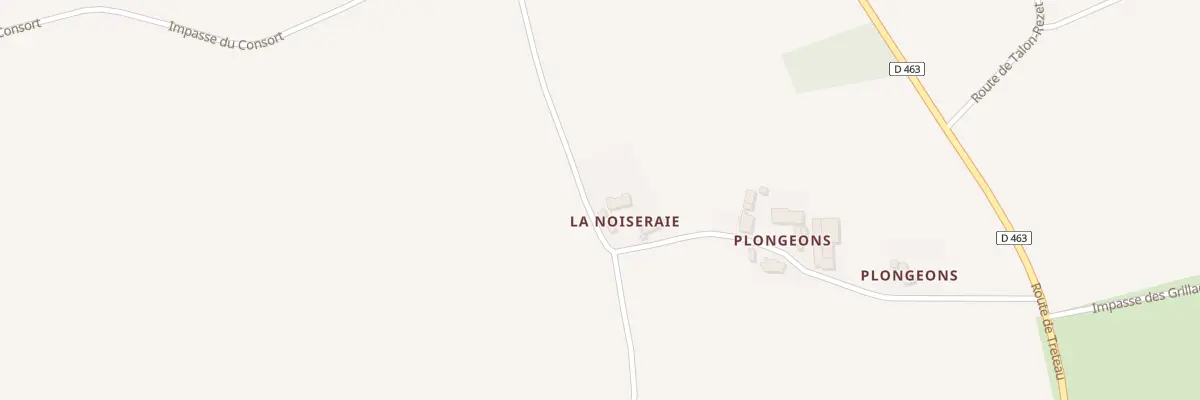 Plan du 5106A Les Plongeons à Cindré