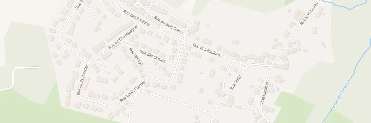 Plan du 5 Rue des Acacias à Esternay