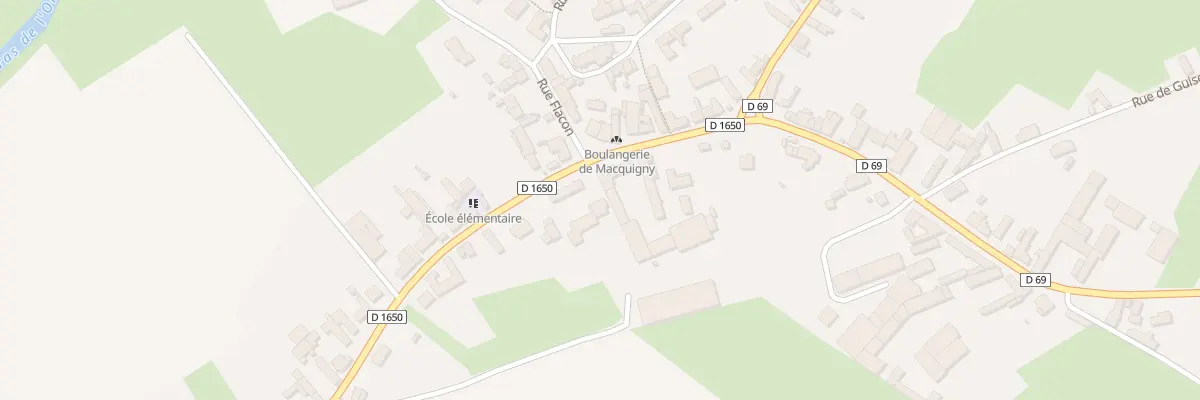 Plan du 9 Rue d’Hauteville à Macquigny