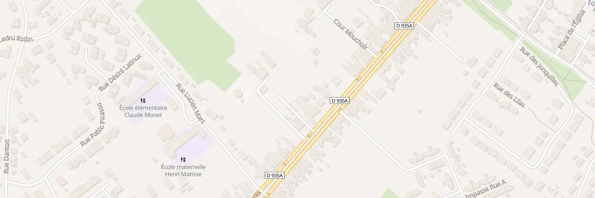 Plan du 582 Rue Jean Jaurès à Bruay-sur-l’Escaut