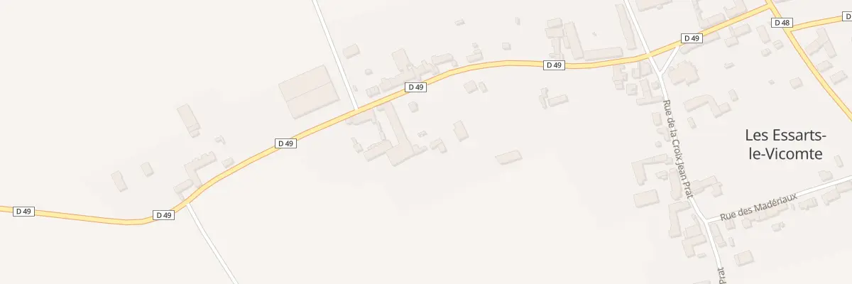 Plan du 4 Chem des Louans aux Essarts-le-Vicomte