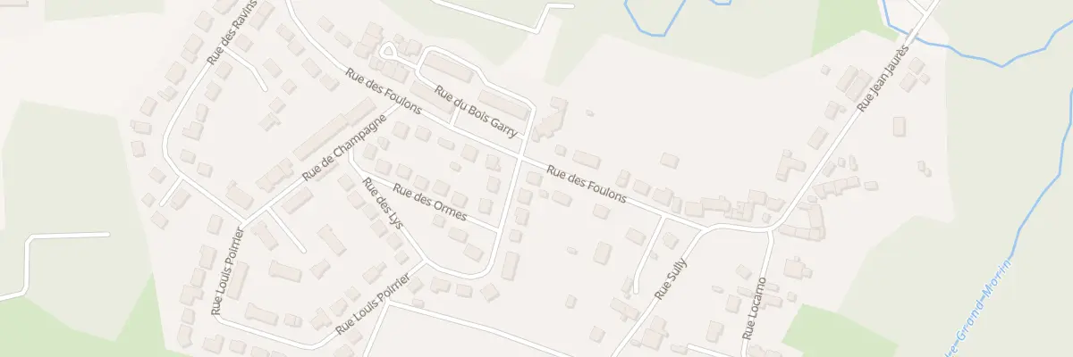 Plan du 1 Rue des Acacias à Esternay