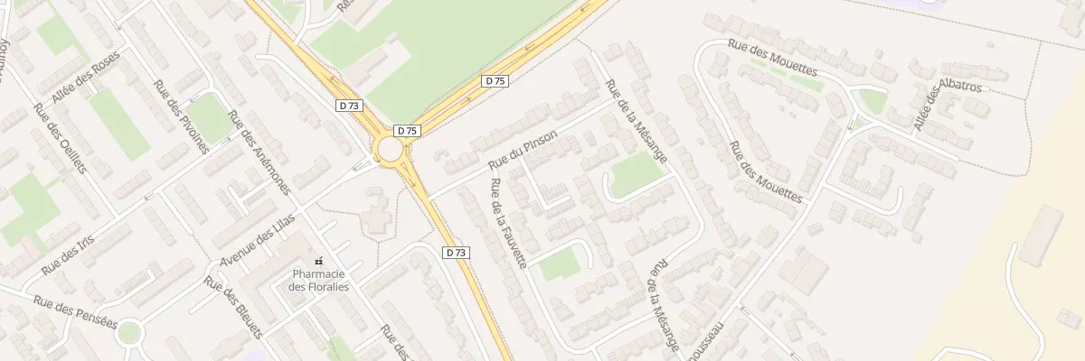 Plan du 2 Rue du Pinson à Marly