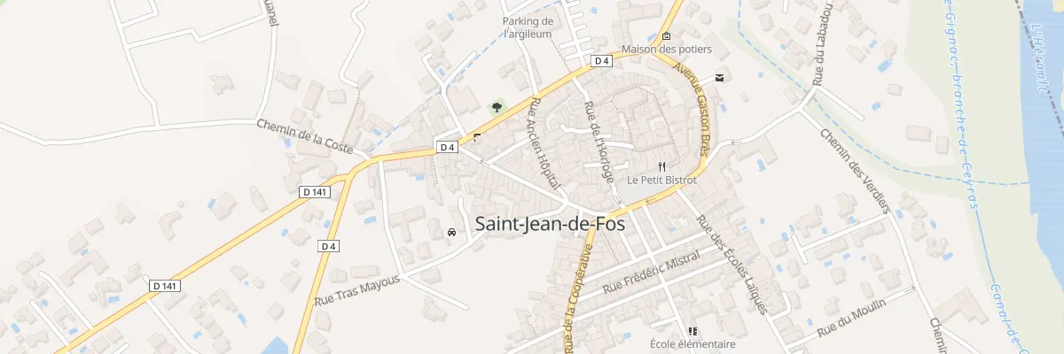 Plan du 16 Rue du Caminol à Saint-Jean-de-Fos