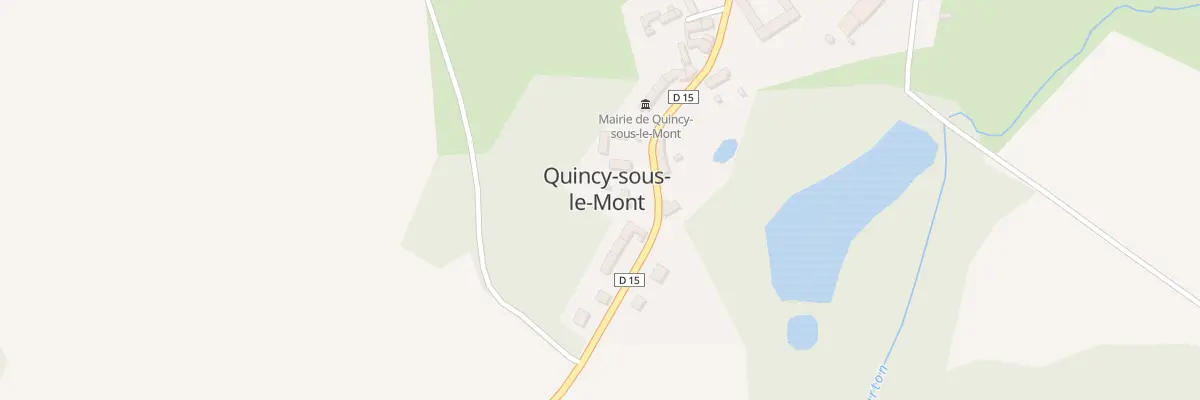Plan du 5 Rue Principale à Quincy-sous-le-Mont