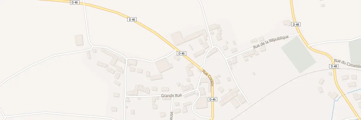 Plan du 5 Rue Cousin à Esternay