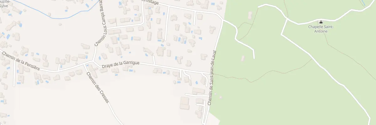 Plan du 17 Draye de Las Garrigues à Saint-Bauzille-de-la-Sylve
