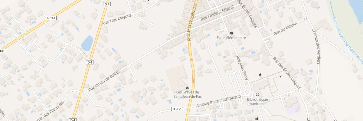 Plan du 42 Rue de la Coopérative à Saint-Jean-de-Fos
