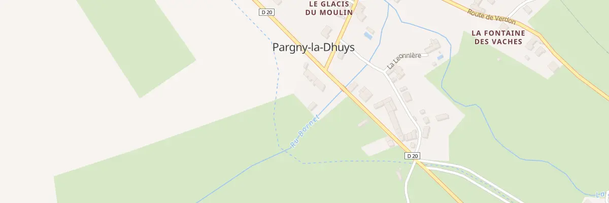 Plan du 5 Rue des Sources à Pargny-la-Dhuys