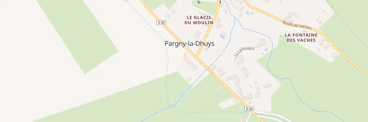 Plan du 3 Rue des Sources à Pargny-la-Dhuys