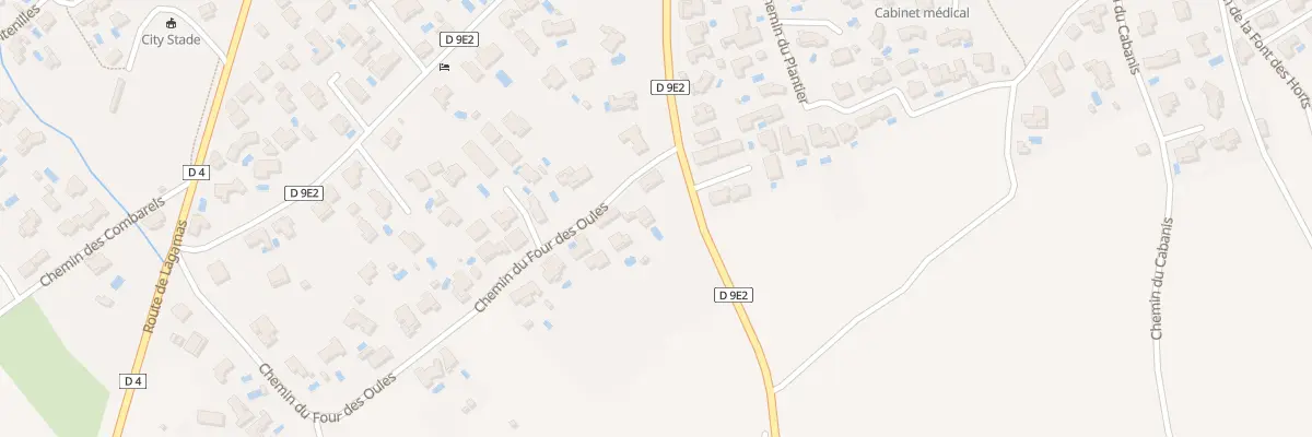 Plan du 210 Rte de Gignac à Saint-Jean-de-Fos