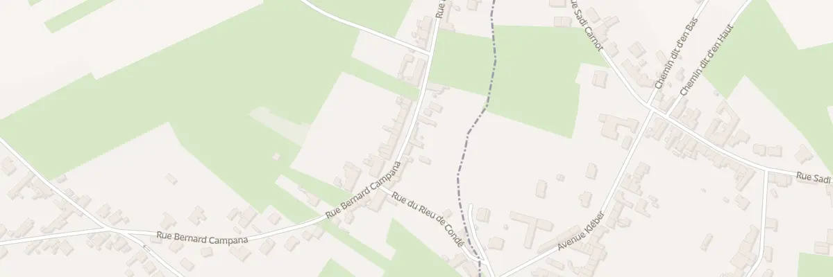 Plan du 40 Rue Bernard Campana à Hergnies