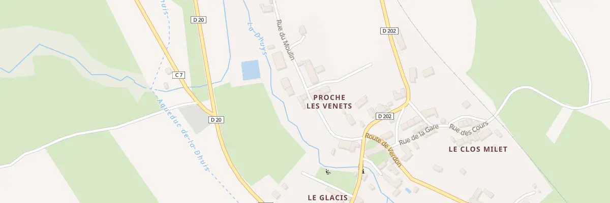 Plan du 5001 Rue du Moulin à Pargny-la-Dhuys