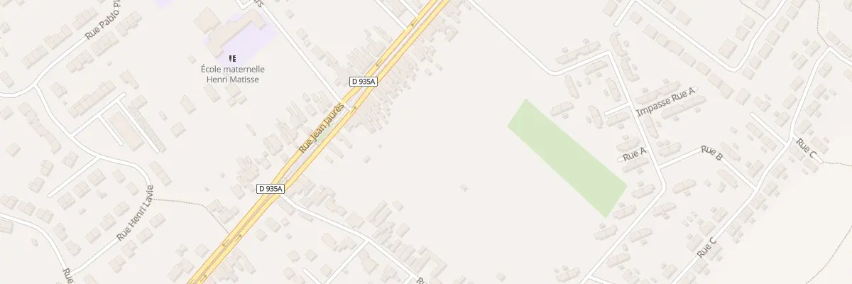 Plan du 667 Rue Jean Jaurès à Bruay-sur-l’Escaut