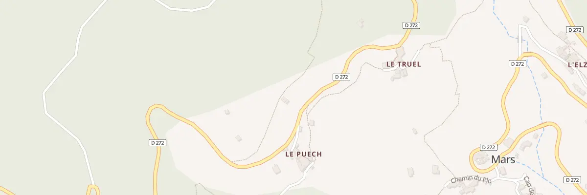 Plan du 5097 Le Puech à Bréau-Mars