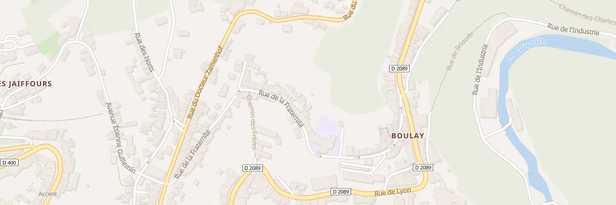 Plan du 94 Rue de la Fraternité à Thiers