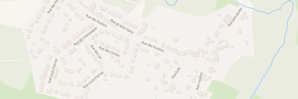 Plan du 7 Rue des Foulons à Esternay