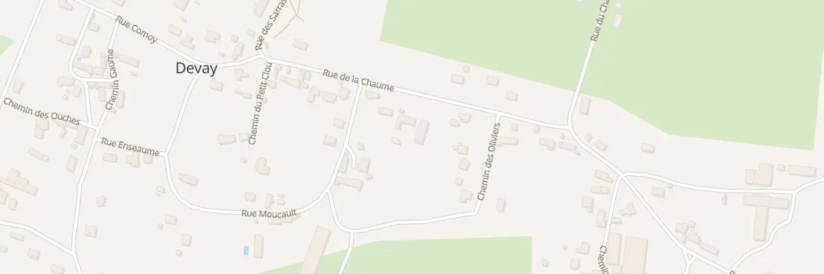Plan du 16 Rue de la Chaume à Devay