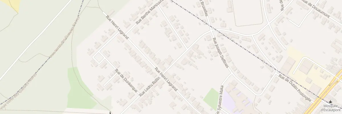 Plan du 432B Rue Ledru Rollin à Bruay-sur-l’Escaut