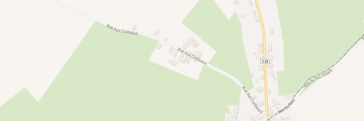 Plan du 3 Rue aux Corbeaux à Mennevret